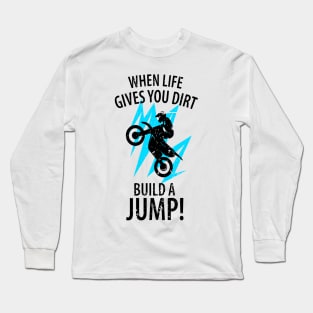 Motocross Biker Freestyle Stunt Long Sleeve T-Shirt